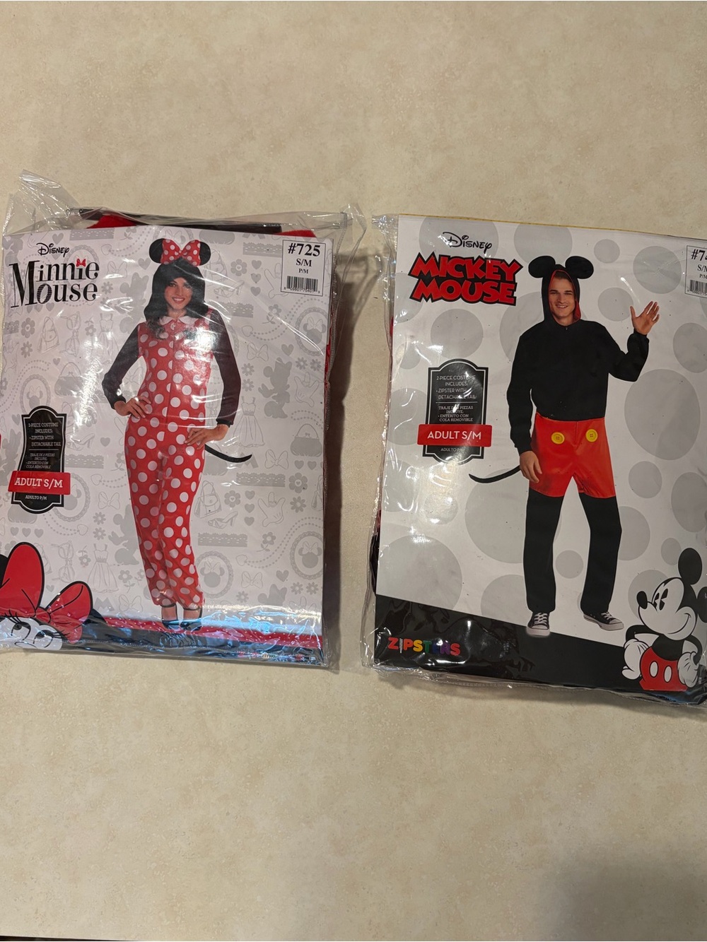 Disney Minnie Mouse & Mickey Mouse Adult Costumes